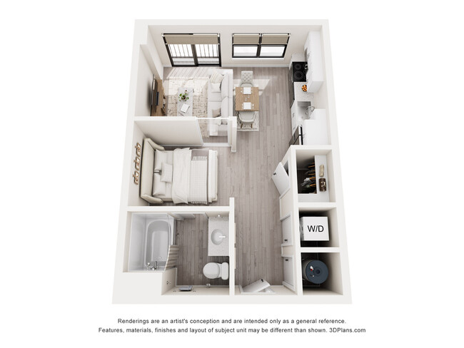 The Saint George in Austin, TX - Building Photo - Floor Plan