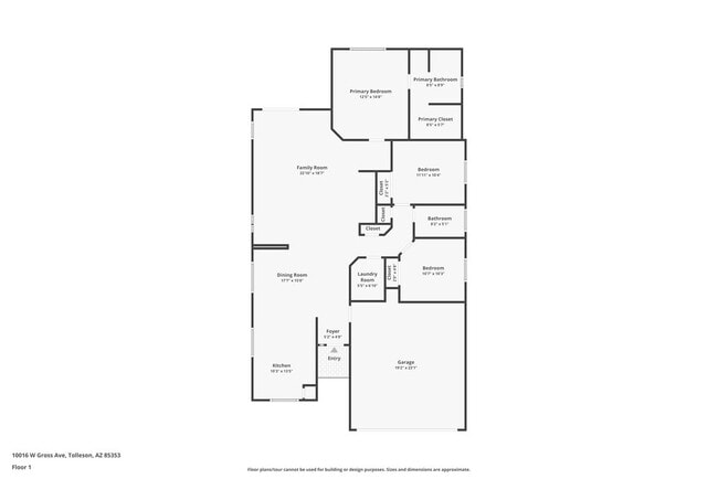 10016 W Gross Ave in Tolleson, AZ - Foto de edificio - Building Photo