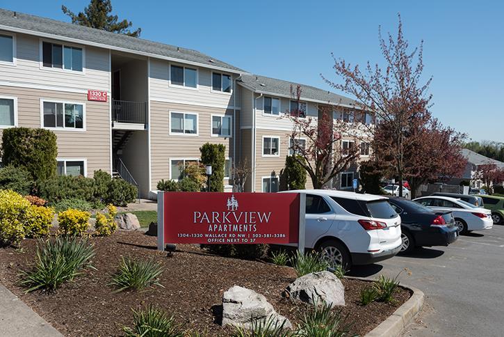 Parkview Apartments in Salem, OR - Foto de edificio