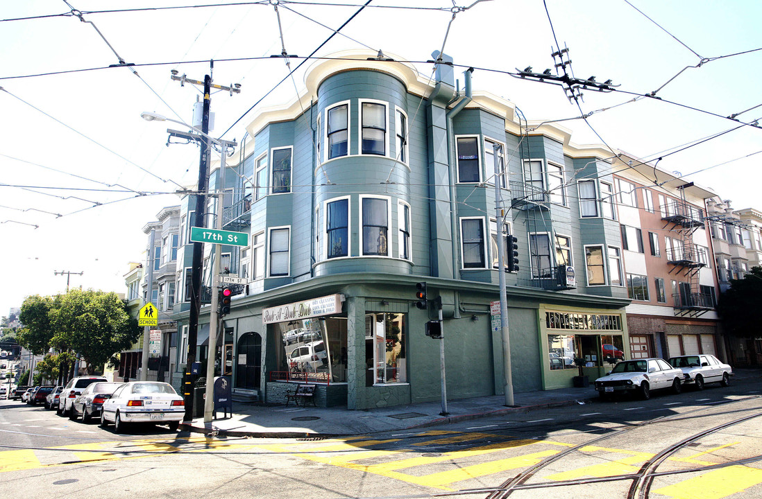 3703-3705 17th St in San Francisco, CA - Building Photo