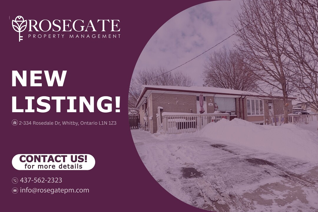 334 Rosedale Dr in Whitby, ON - Building Photo