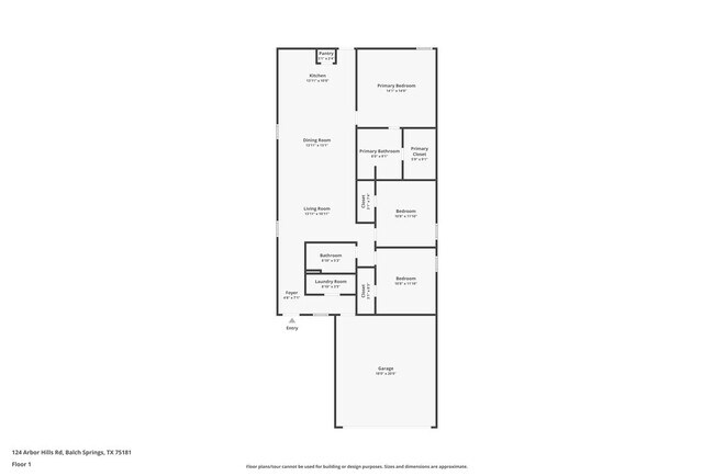124 Arbor Hls Rd in Balch Springs, TX - Building Photo - Building Photo