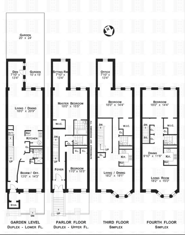 80 W 120th St in New York, NY - Building Photo - Floor Plan