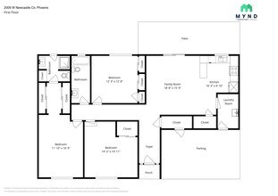 2009 W Newcastle Cir in Phoenix, AZ - Foto de edificio - Building Photo