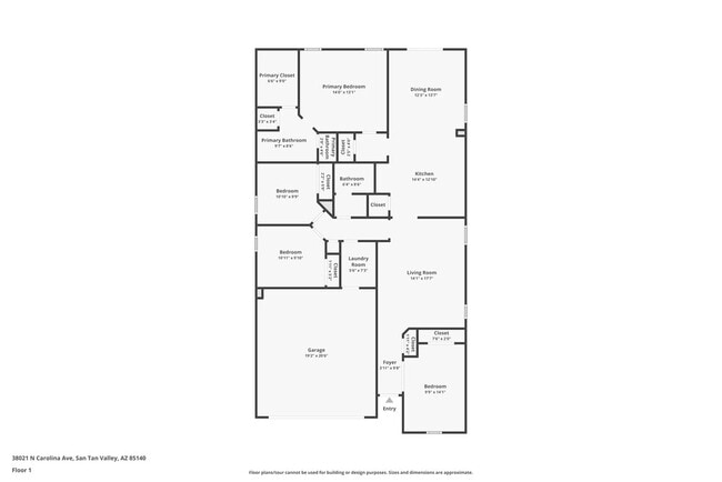 38021 N Carolina Ave in Queen Creek, AZ - Foto de edificio - Building Photo