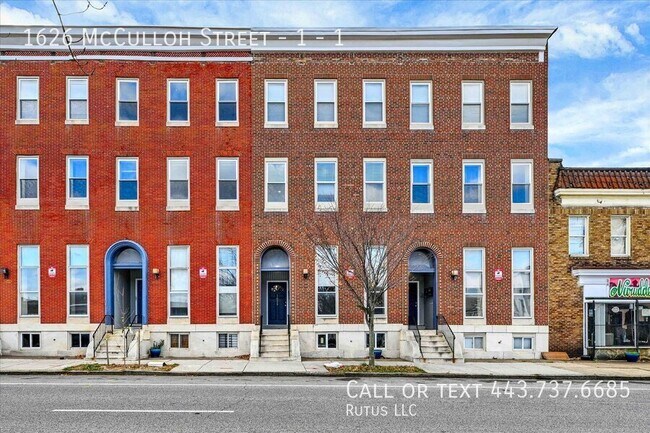 property at 1626 McCulloh St
