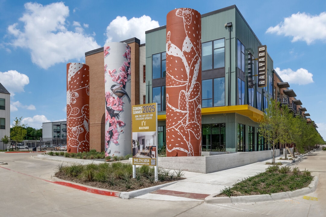 Railyard in Denton, TX - Building Photo