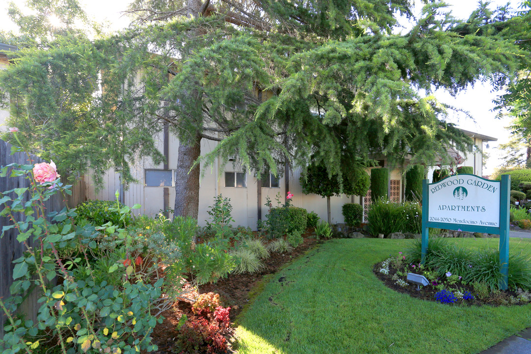 Redwood Garden Apartments in Santa Rosa, CA - Building Photo