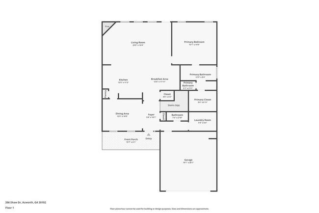206 Shaw Dr in Acworth, GA - Building Photo - Building Photo