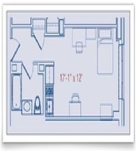 The Graduate Center Apartments in New York, NY - Building Photo - Floor Plan