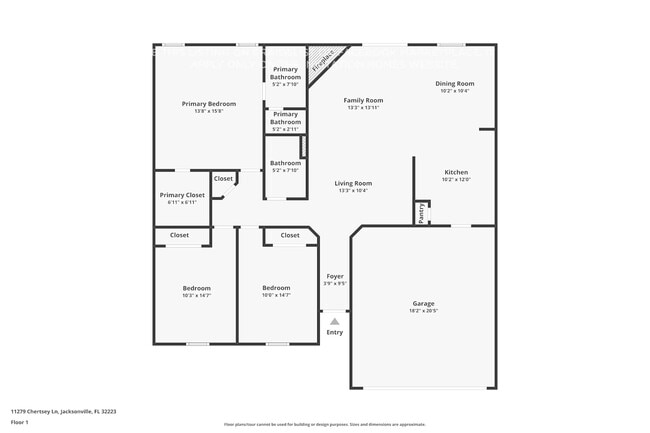 11279 Chertsey Ln in Jacksonville, FL - Foto de edificio - Building Photo