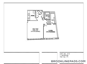 101 Monmouth St, Unit 214 in Brookline, MA - Building Photo