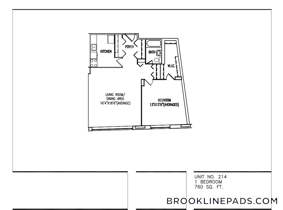 101 Monmouth St, Unit 214 in Brookline, MA - Building Photo