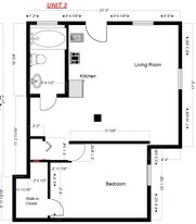 443 Jefferson Ave, Unit #3 - 1 bed 1 bath in Elgin, IL - Building Photo