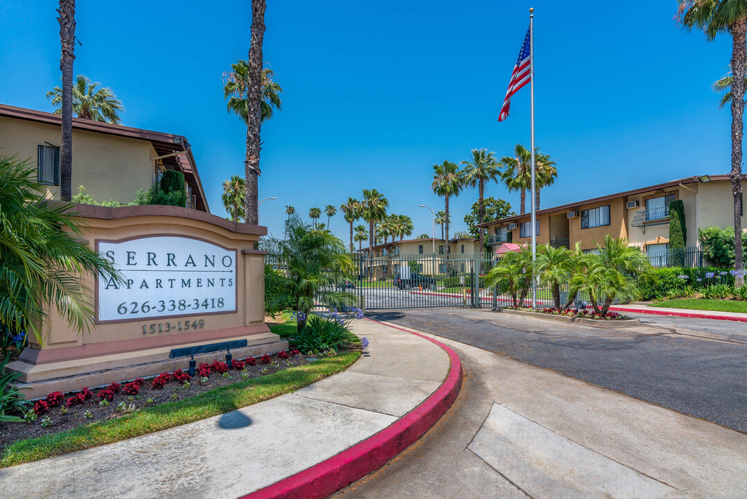 Serrano Apartments in West Covina, CA - Building Photo