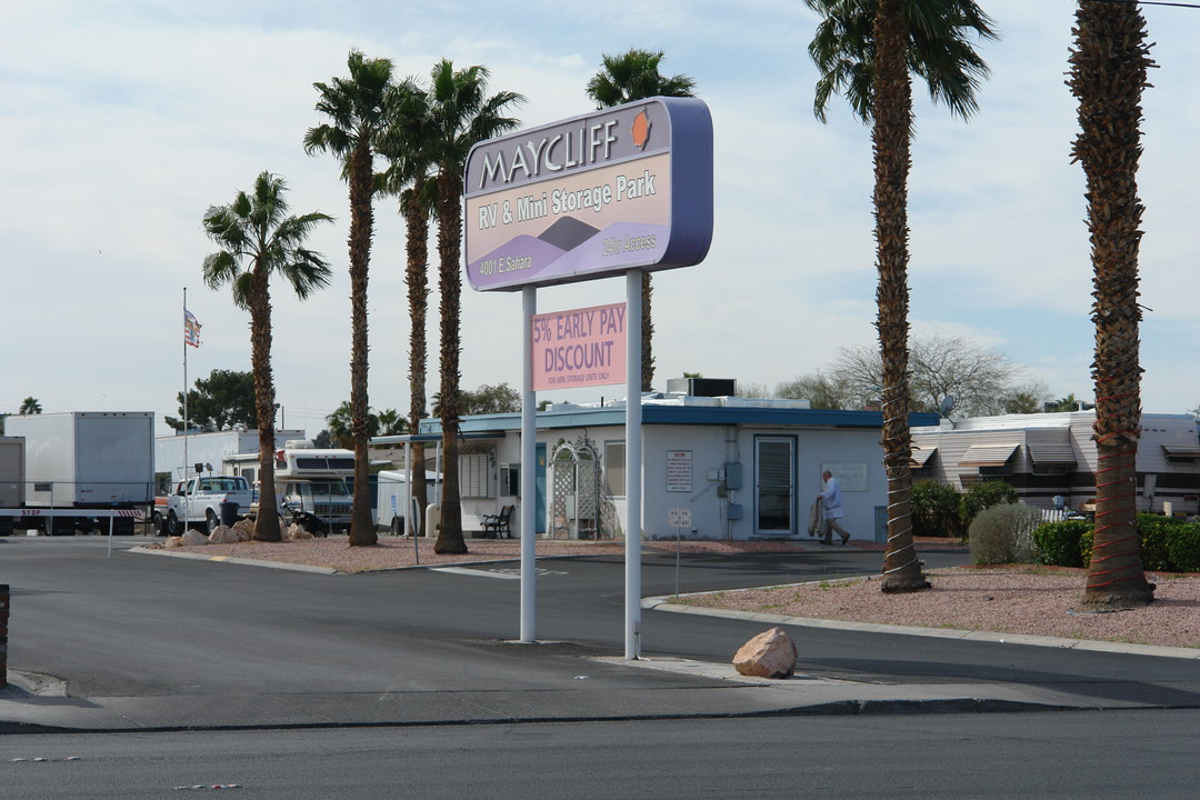 Maycliff RV & Mini Storage Park in Las Vegas, NV - Building Photo