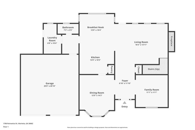 1798 Poinsettia Dr in Marietta, GA - Building Photo - Building Photo