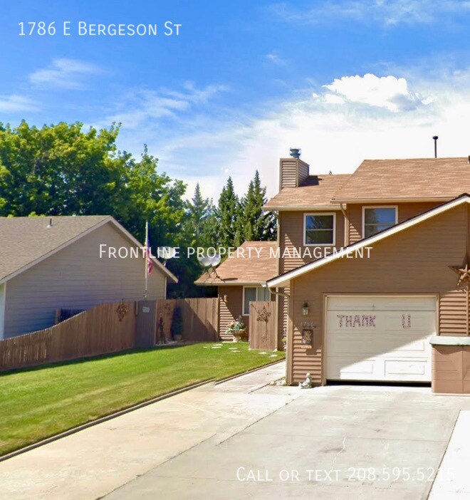 1786 E Bergeson St in Boise, ID - Building Photo