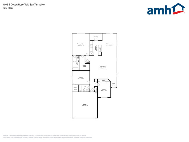 1005 E Desert Rose Trl in San Tan Valley, AZ - Foto de edificio - Building Photo