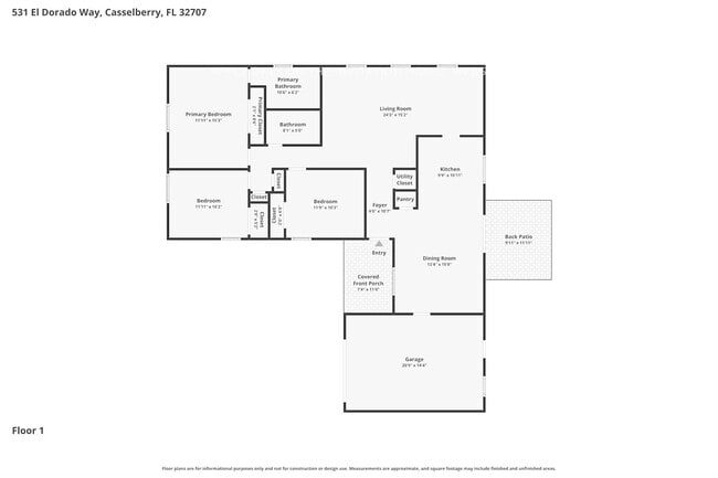 531 El Dorado Way in Casselberry, FL - Building Photo - Building Photo