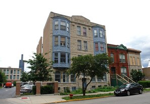 221-225 S Racine Ave in Chicago, IL - Building Photo
