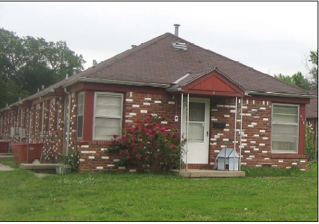 West McCormick Fourplex in Wichita, KS - Building Photo