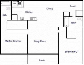 Friar Tuck in Albany, GA - Foto de edificio - Floor Plan