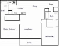 Friar Tuck in Albany, GA - Building Photo - Floor Plan