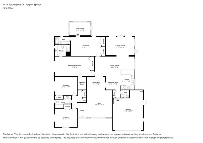 1417 Tallahassee Dr in Tarpon Springs, FL - Building Photo - Building Photo