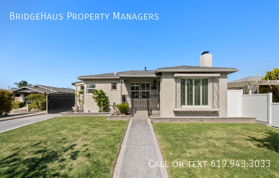 4676 Altadena Ave. in San Diego, CA - Foto de edificio