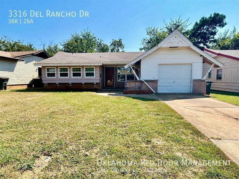 3316 Del Rancho Rd in Del City, OK - Building Photo
