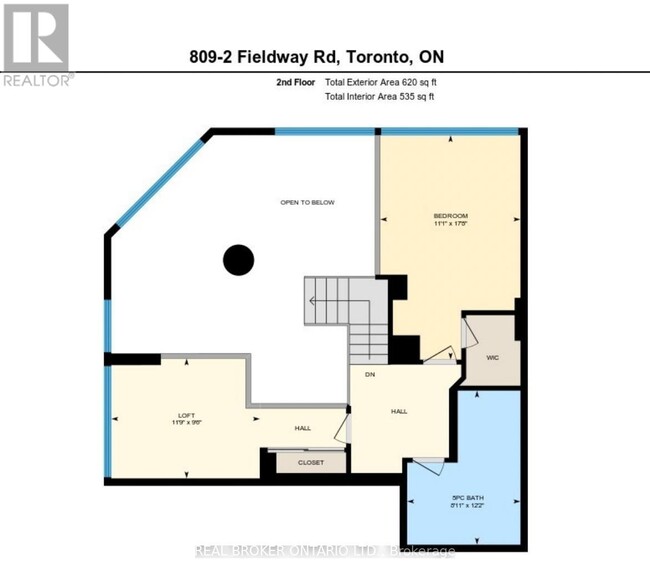 2-802 Fieldway Rd in Toronto, ON - Building Photo - Building Photo