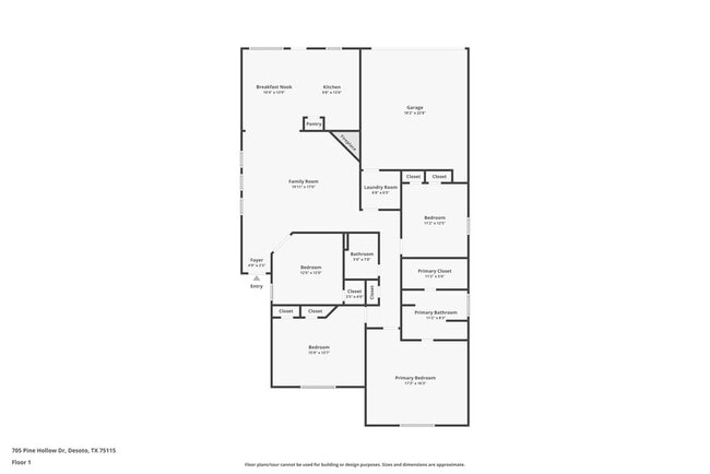 705 Pine Hollow Dr in Desoto, TX - Building Photo - Building Photo