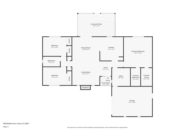 6960 Belfast Ave, Unit Unit 3 in Cocoa, FL - Foto de edificio - Building Photo