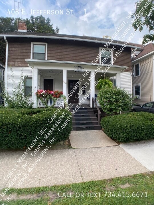 408 E Jefferson St in Ann Arbor, MI - Building Photo