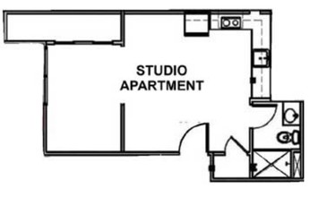 The Mayfair Apartments in Pomona, CA - Foto de edificio - Floor Plan