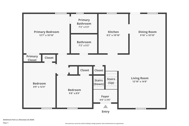 80 Belmont Park Ln in Ellenwood, GA - Foto de edificio - Building Photo