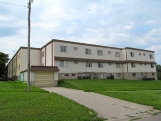 West View Terrace Apartments in West Point, NE - Foto de edificio