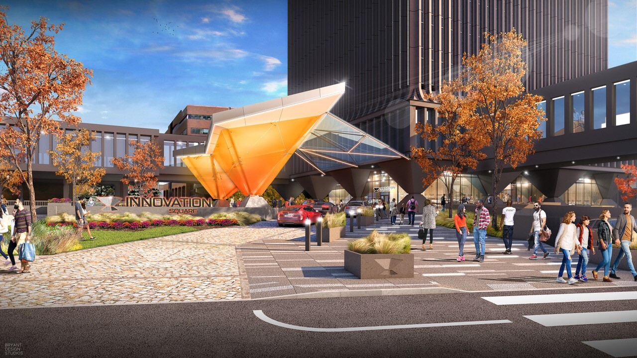 Innovation Square Student Housing in Rochester, NY - Foto de edificio
