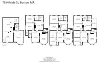 78 Hillside St, Unit 3 in Boston, MA - Foto de edificio - Building Photo