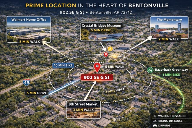 902 SE G St in Bentonville, AR - Building Photo - Building Photo