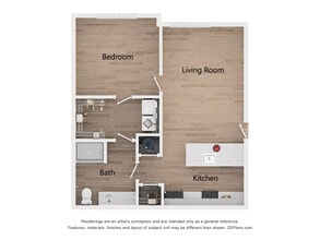 Residences at Victory Hills in Kansas City, KS - Foto de edificio - Floor Plan