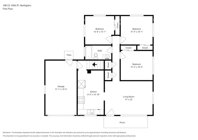 1061 E 105th Pl, Unit 2143 in Northglenn, CO - Foto de edificio - Building Photo