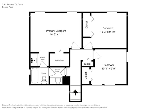 3101 Sandspur Dr in Tampa, FL - Foto de edificio - Building Photo