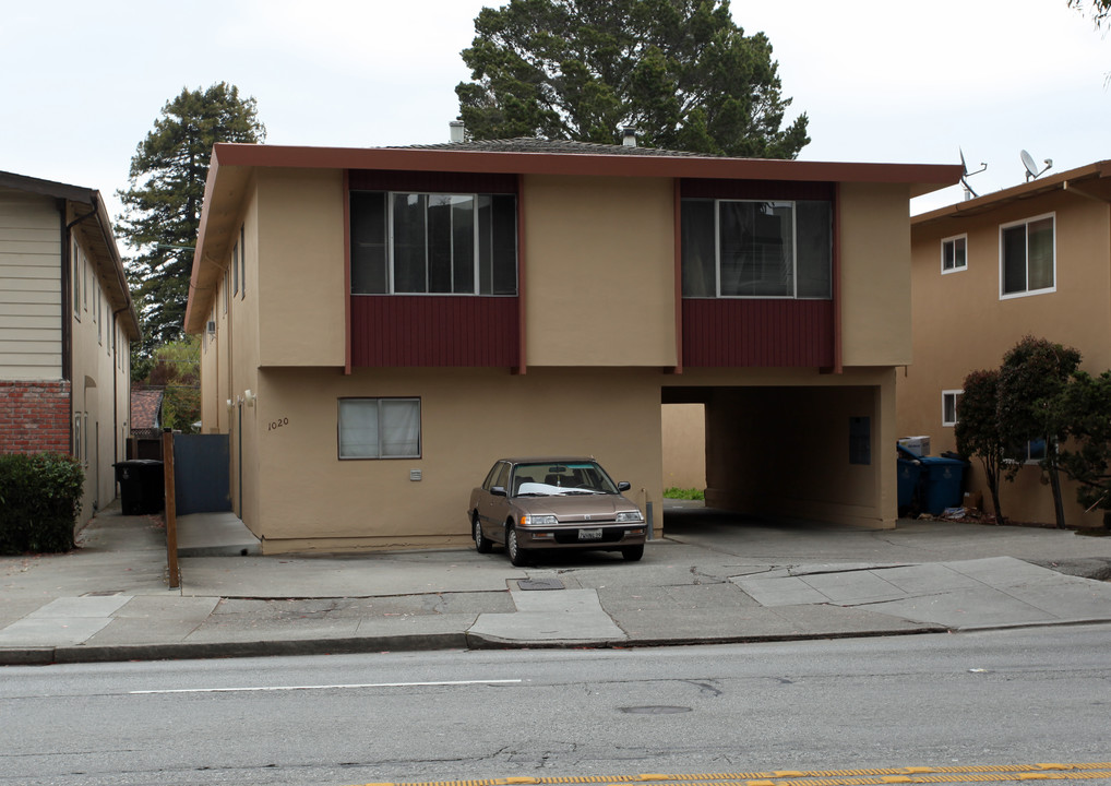 1020 El Camino Real in Burlingame, CA - Foto de edificio