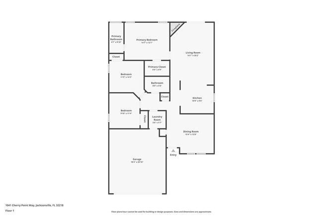 1041 Cherry Point Way in Jacksonville, FL - Foto de edificio - Building Photo