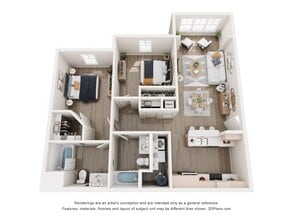 Blue Sky Landing in College Park, GA - Building Photo - Floor Plan