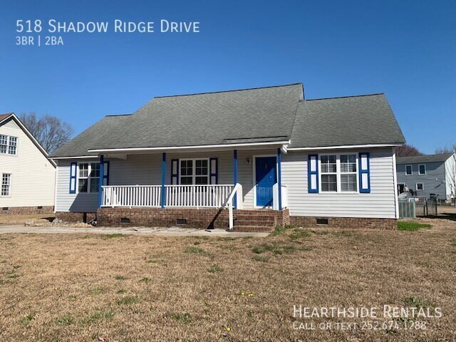 518 Shadow Ridge Dr in Winterville, NC - Building Photo