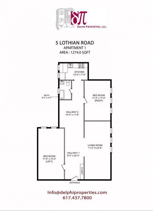 5 Lothian Rd in Boston, MA - Building Photo