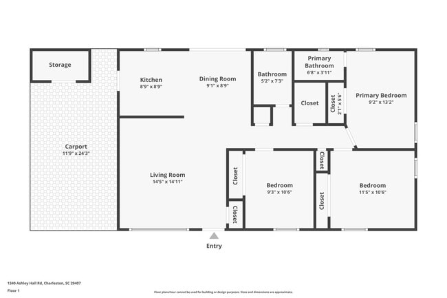 1340 Ashley Hall Rd in Charleston, SC - Building Photo - Building Photo